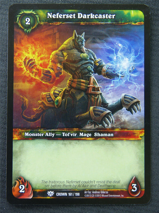 Neferset Darkcaster - Common - World Of Warcraft #1L2