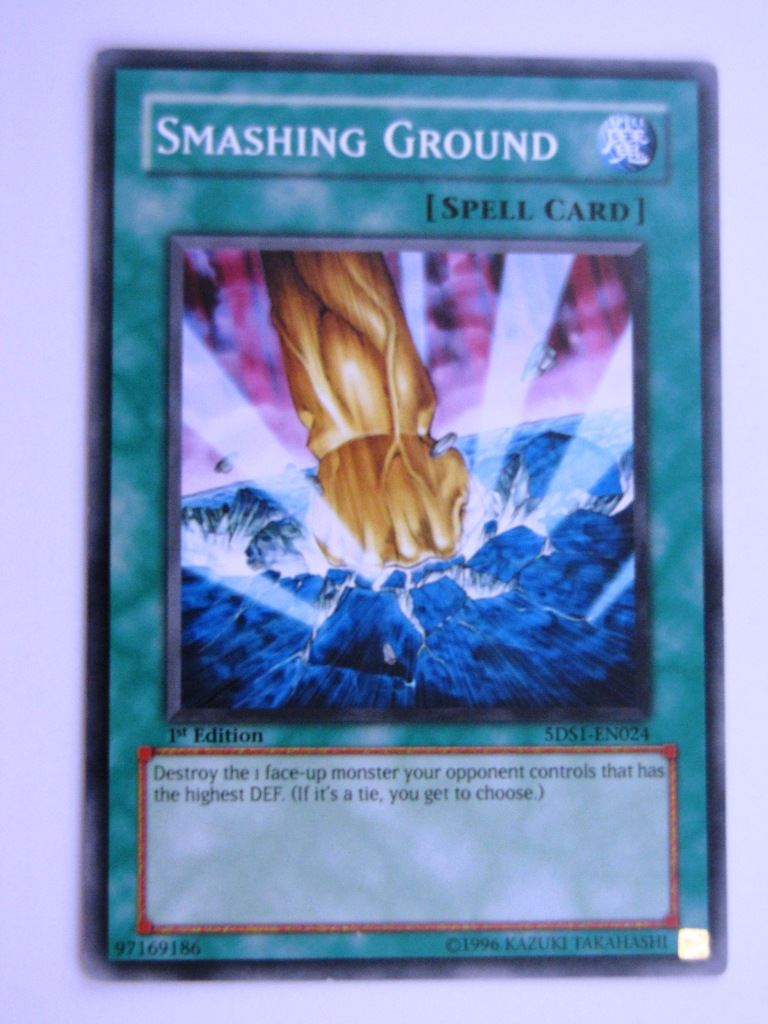 Yugioh Cards: SMASHING GROUND 5DS1 # 36E94