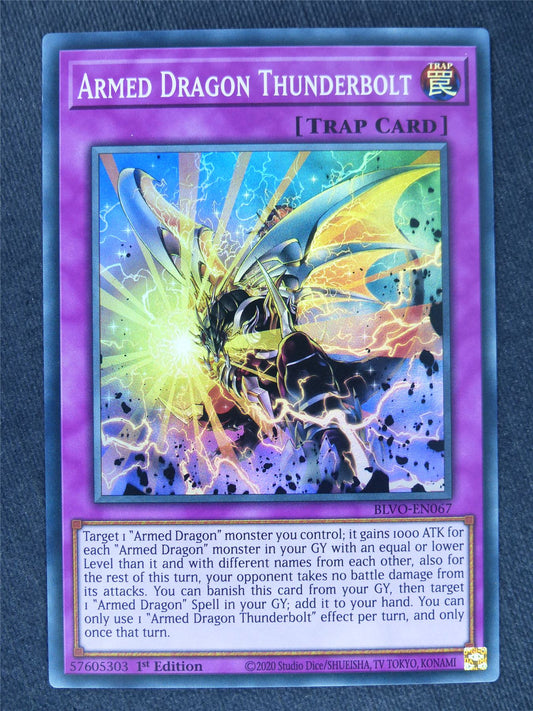 Armed Dragon Thunderbolt Super Rare - Yugioh Cards #WF