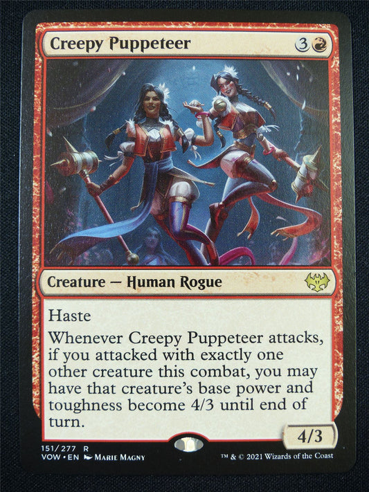 Creepy Puppeteer - Mtg Card #1ZM