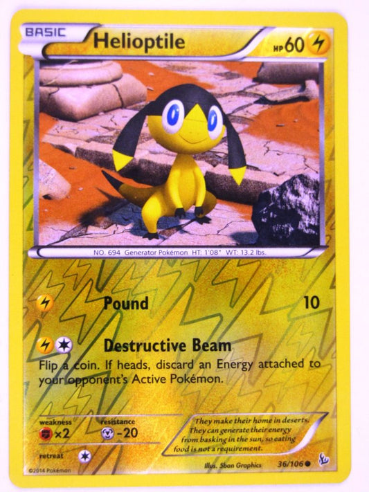 Pokemon Cards: HELIOPTILE 36/106 foil:Flashfire