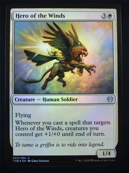 Hero of the Winds Foil - Mtg Card #1KZ
