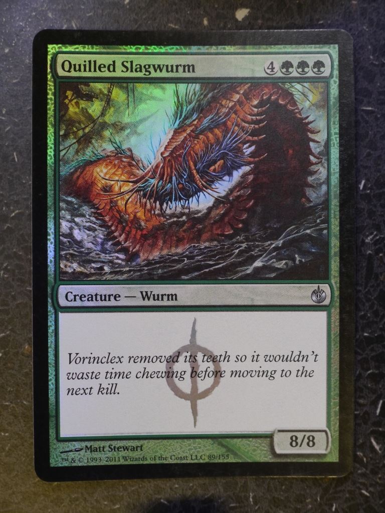 MTG Cards: QUILLED SLAGWURM FOIL # 5B76