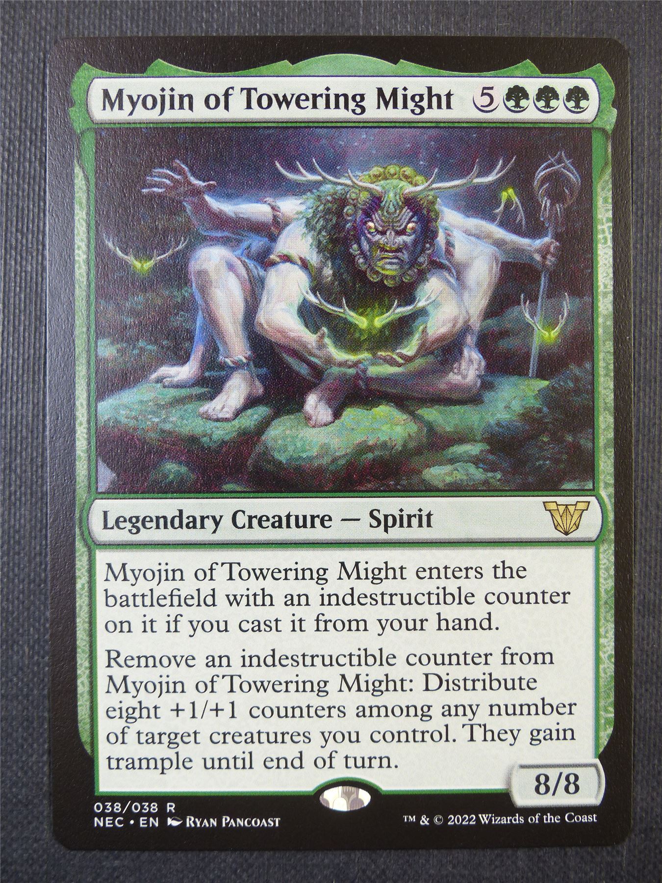 Myojin of Towering Might - Mtg Card #8QR