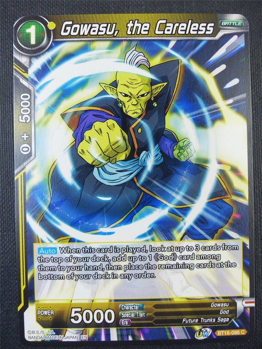 Gowasu the Careless - Dragon Ball Super Card #7ZQ