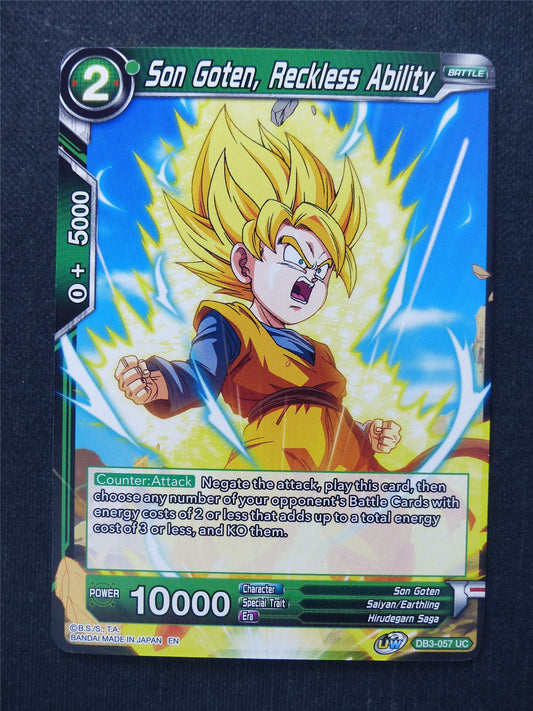 Son Goten Reckless Ability