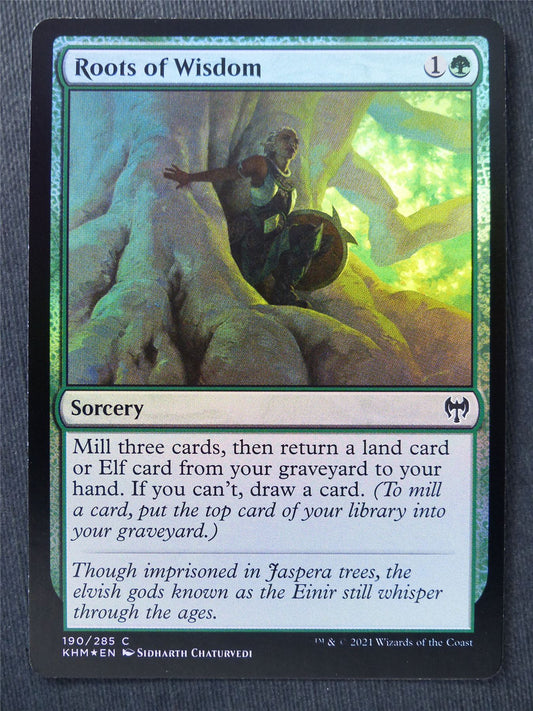 Roots of Wisdom Foil - Mtg Magic Cards #ZC