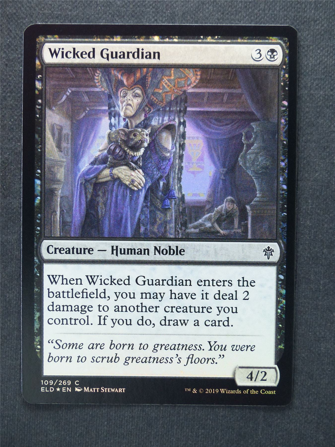 Wicked Guardian Foil - Mtg Magic Cards #PA