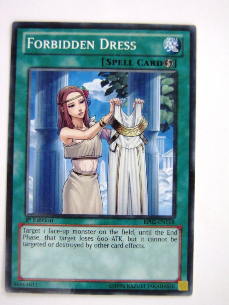 Yugioh Cards: FORBIDDEN DRESS BP02 MOSAIC RARE # 2H90