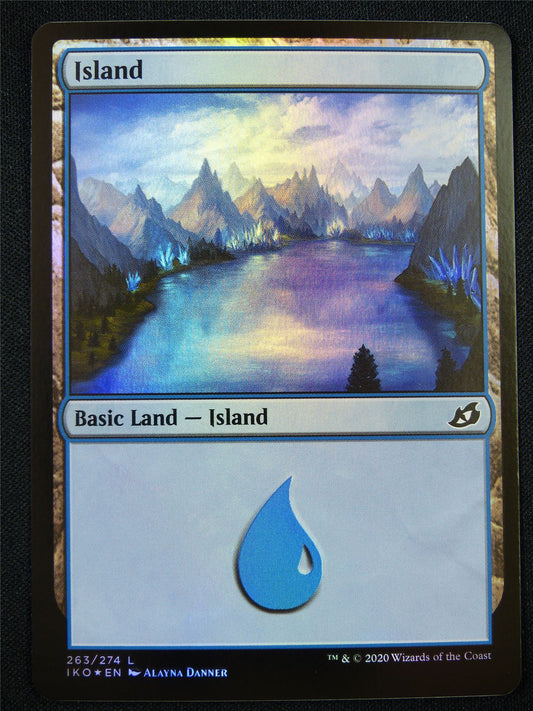Island 263/274 Foil - Mtg Card #21K