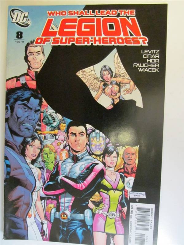 Comics: DC COMICS: WHO SHALL LEAD THE LEGION OF SUPER-HEROES? #8