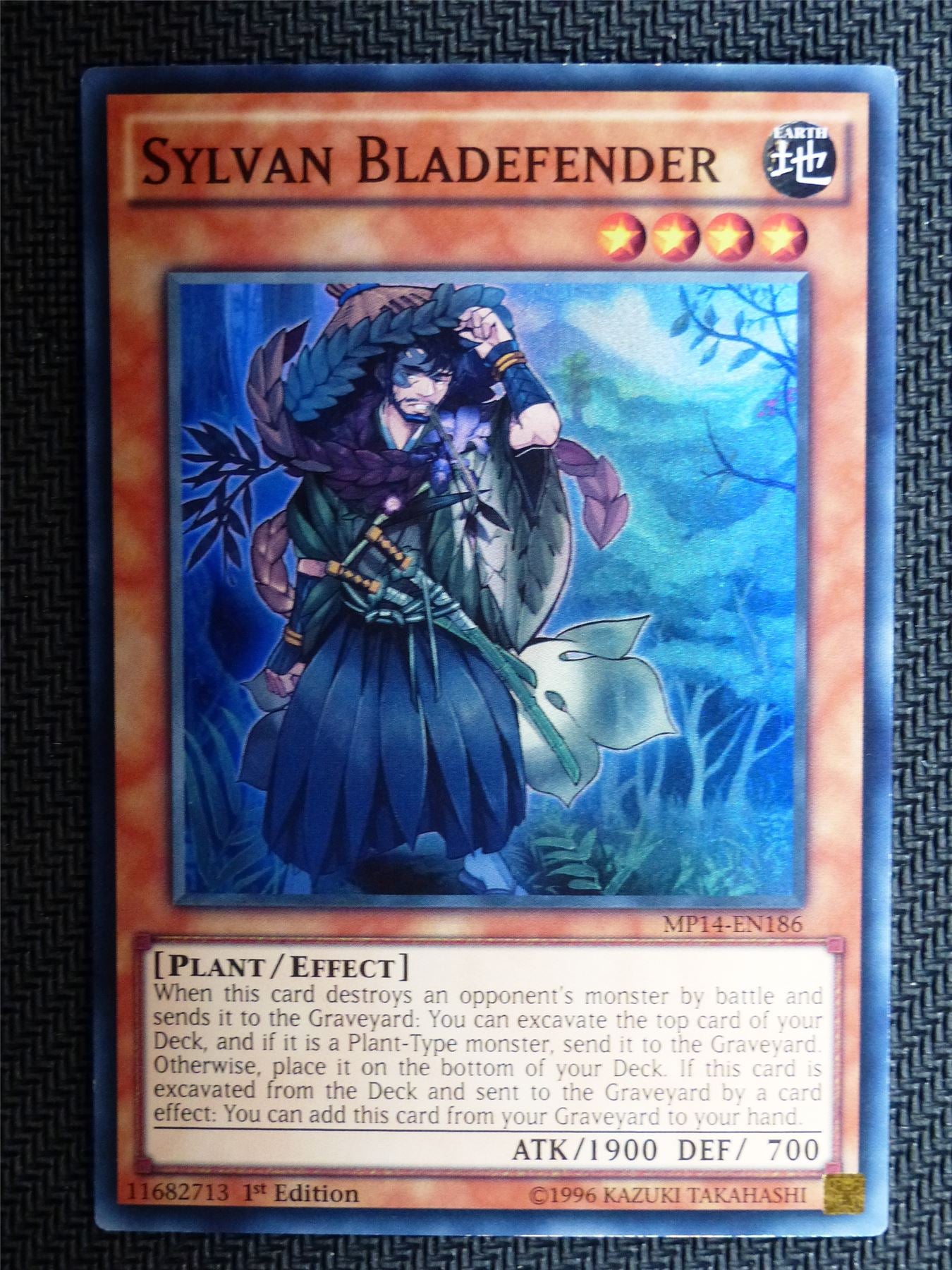 Sylvan Bladefender - MP14 - Super Rare - Yugioh Card # 1I7