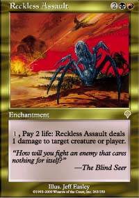 Mtg: Reckless Assault : Invasion