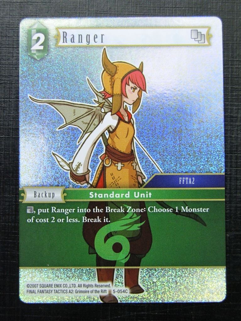 Ranger 5-054C - Foil - Final Fantasy Card # 10I91