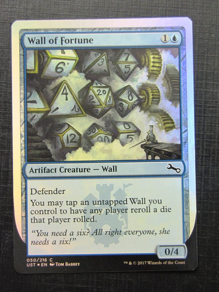 Wall of Fortune Foil - Mtg Magic Card # 12G58