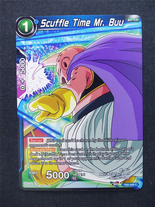 Scuffle Time Mr. Buu - Dragon Ball Super Cards #8S