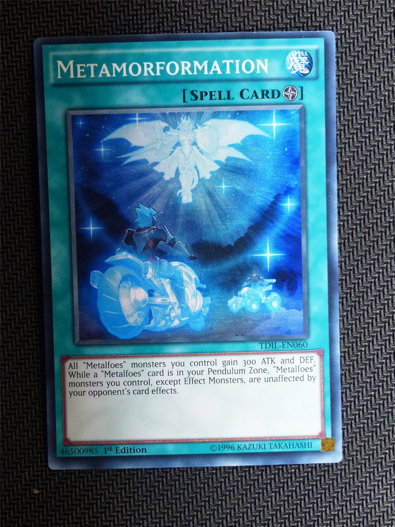 Metamorphisation - TDIL - Super Rare - Yugioh Card # 1C64