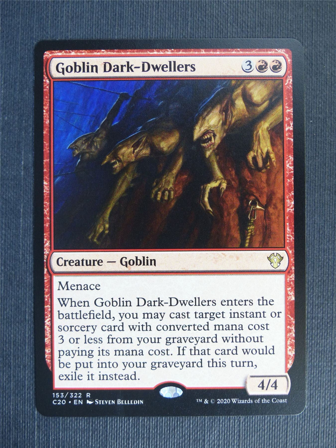 Goblin Dark-Dwellers - C20 - Mtg Card