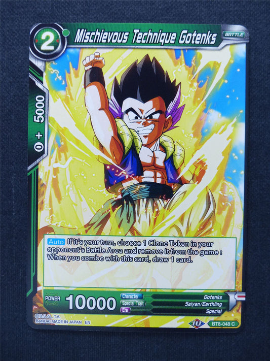 Mischievous Technique Gotenks - Dragon Ball Super Cards #YO