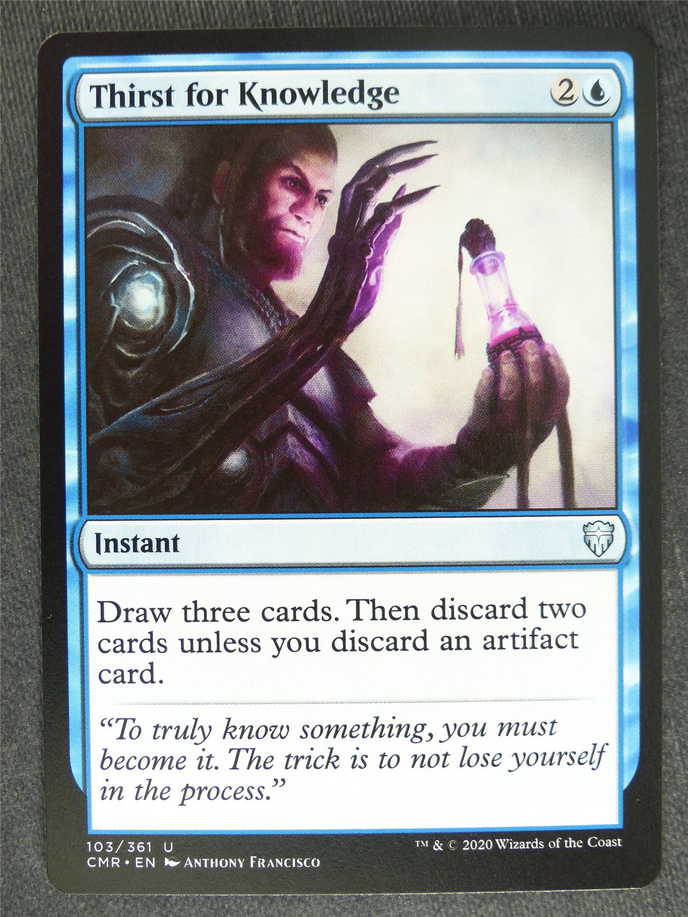 Thirst For Knowledge - Mtg Magic Cards #2E