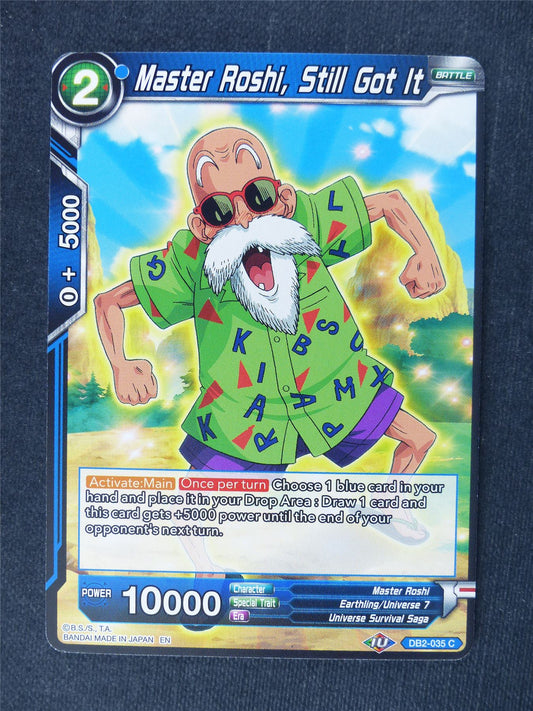 Master Roshi Still Got It - Dragon Ball Super Cards #IH