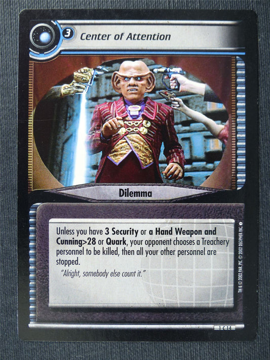 Center of Attention - Star Trek Cards #UD