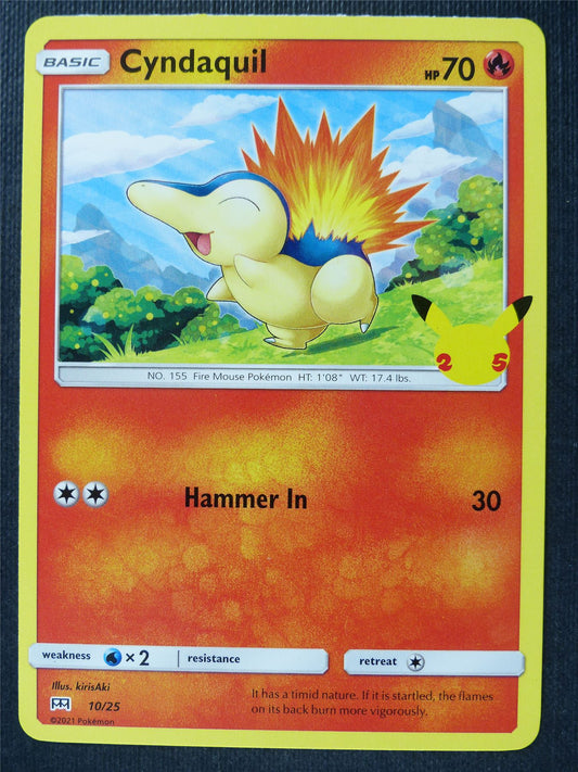 Cyndaquil 10/25 McDonalds Promo - Pokemon Card #3M8