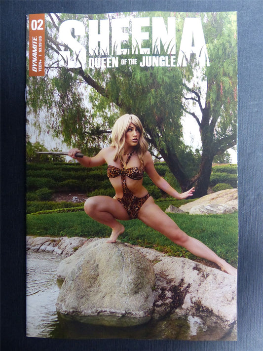 SHEENA Queen of the Jungle #2 photo cvr - Dec 2021 - Dynamite Comics #4CI