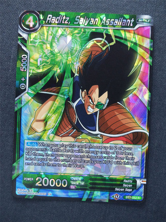Raditz Saiyan Assailant - Dragon Ball Super Cards #WY