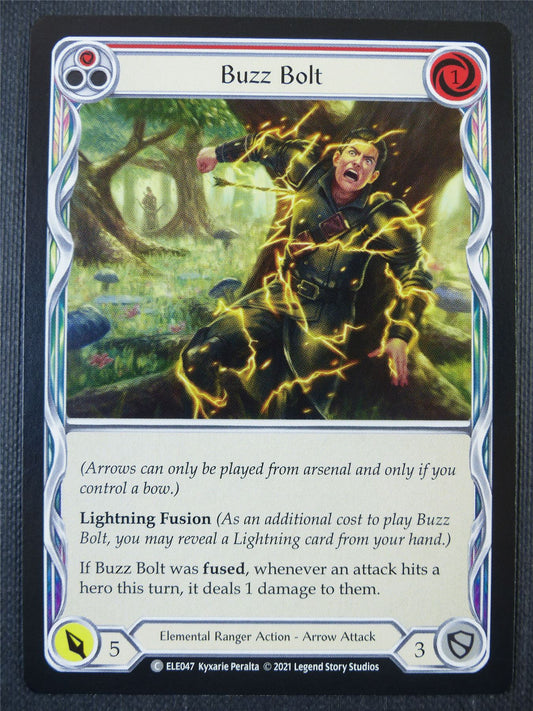 Buzz Bolt - Red - Tales of Aria 1st ed - Flesh and Blood Card #63H