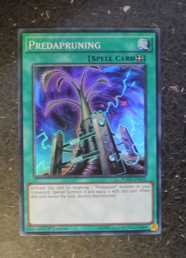 YuGiOh Cards: PREDAPRUNING FUEN SUPER RARE # F98