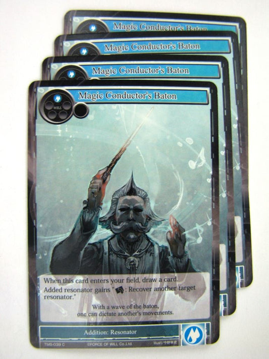 Force of Will Cards: MAGIC CONDUCTOR'S BATON x4 # 7I76