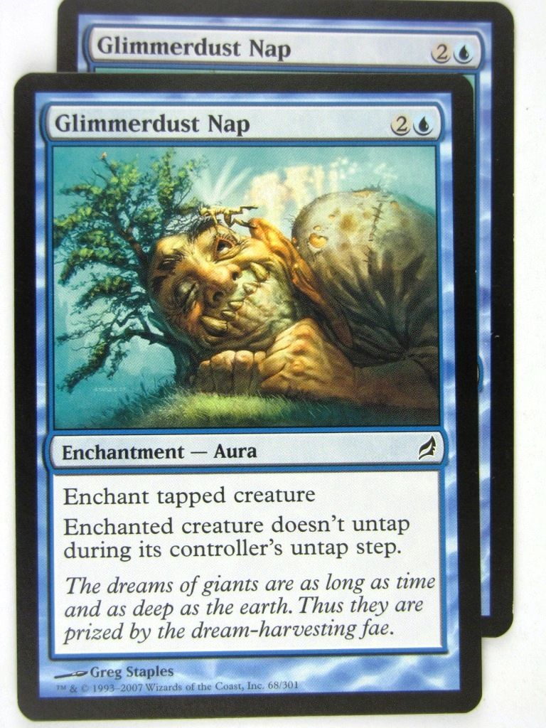 MTG Magic: the Gathering Cards: GLIMMERDUST NAP x2: LRW