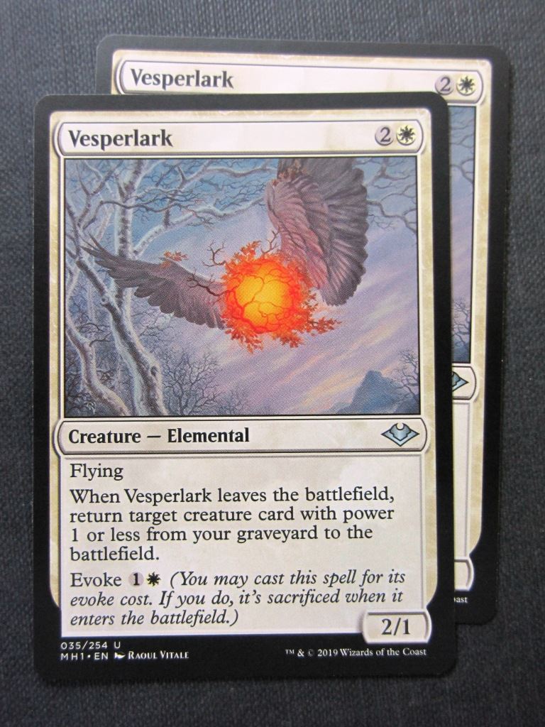 Vesperlark x2 - Modern Horizons - Mtg Magic Cards # 9I7