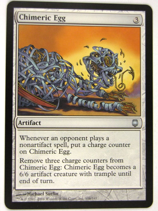 MTG Magic: the Gathering Cards: CHIMERIC EGG: DST