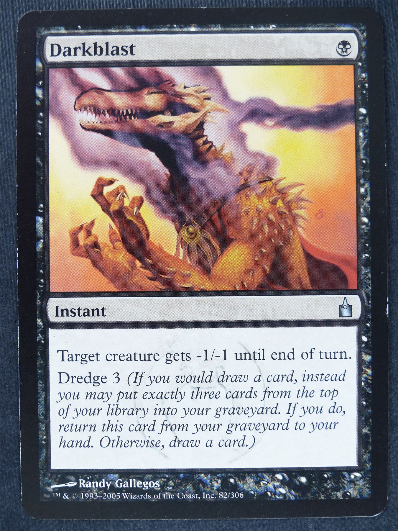 Darkblast - Mtg Magic Cards #D5