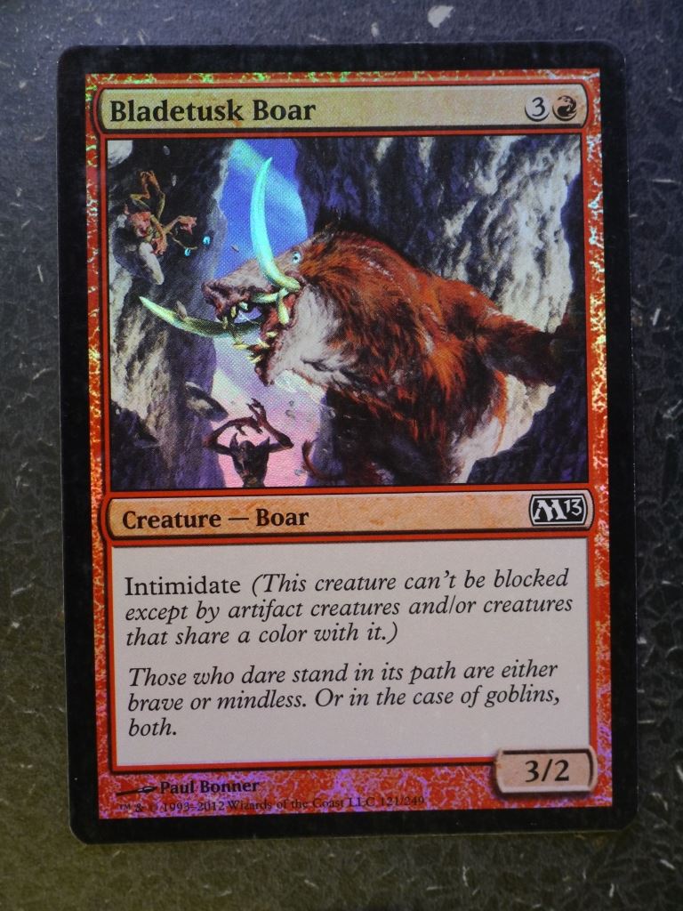 MTG Cards: BLADETUSK BOAR FOIL # 5C18