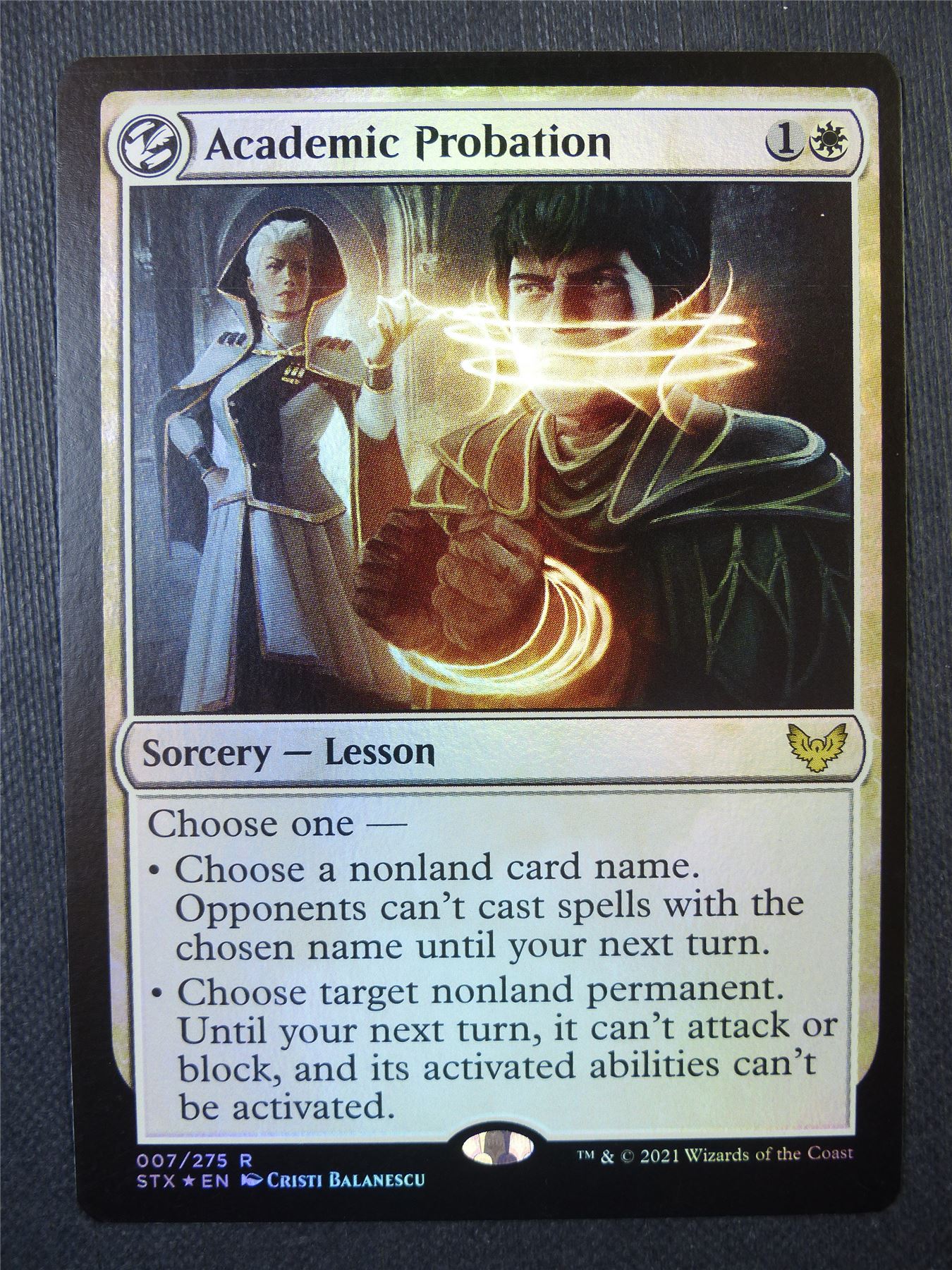 Academic Probation Foil - Mtg Card #8AW