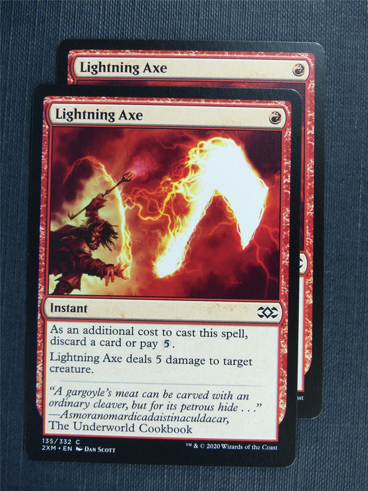 Lightning Axe x2 #3P1