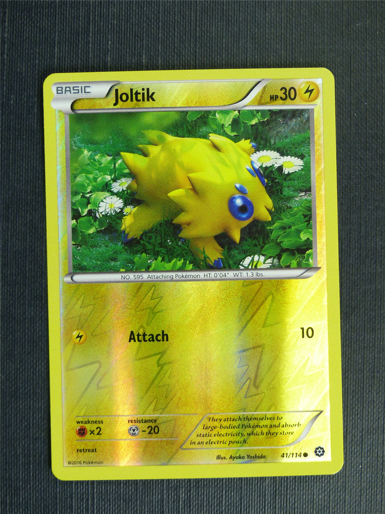 Joltik 41/114 Reverse Holo - Pokemon Cards #1H4