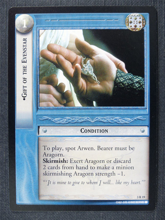 Gift of the Evenstar 3 R 19 - LotrR Cards #3BV