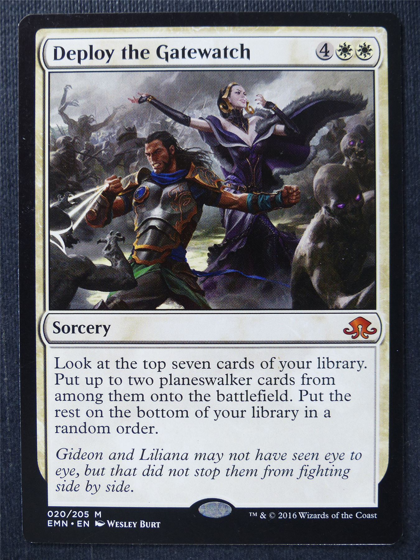 Deploy the Gatewatch - Mtg Magic Card #ST