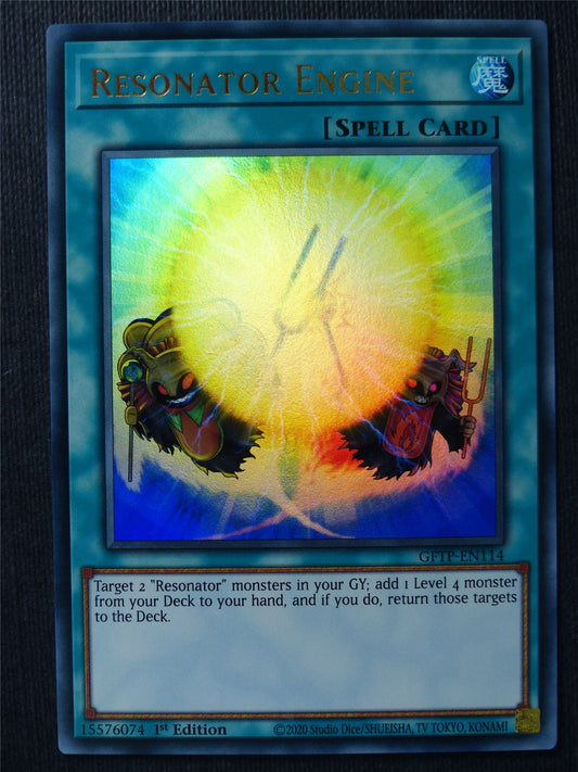 Resonator Engine GFTP Ultra Rare - 1st ed - Yugioh Cards #IP