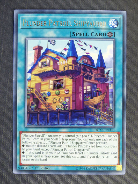 Plunder Patroll Shipyarrrd IGAS Rare - 1st ed - Yugioh Cards #28S