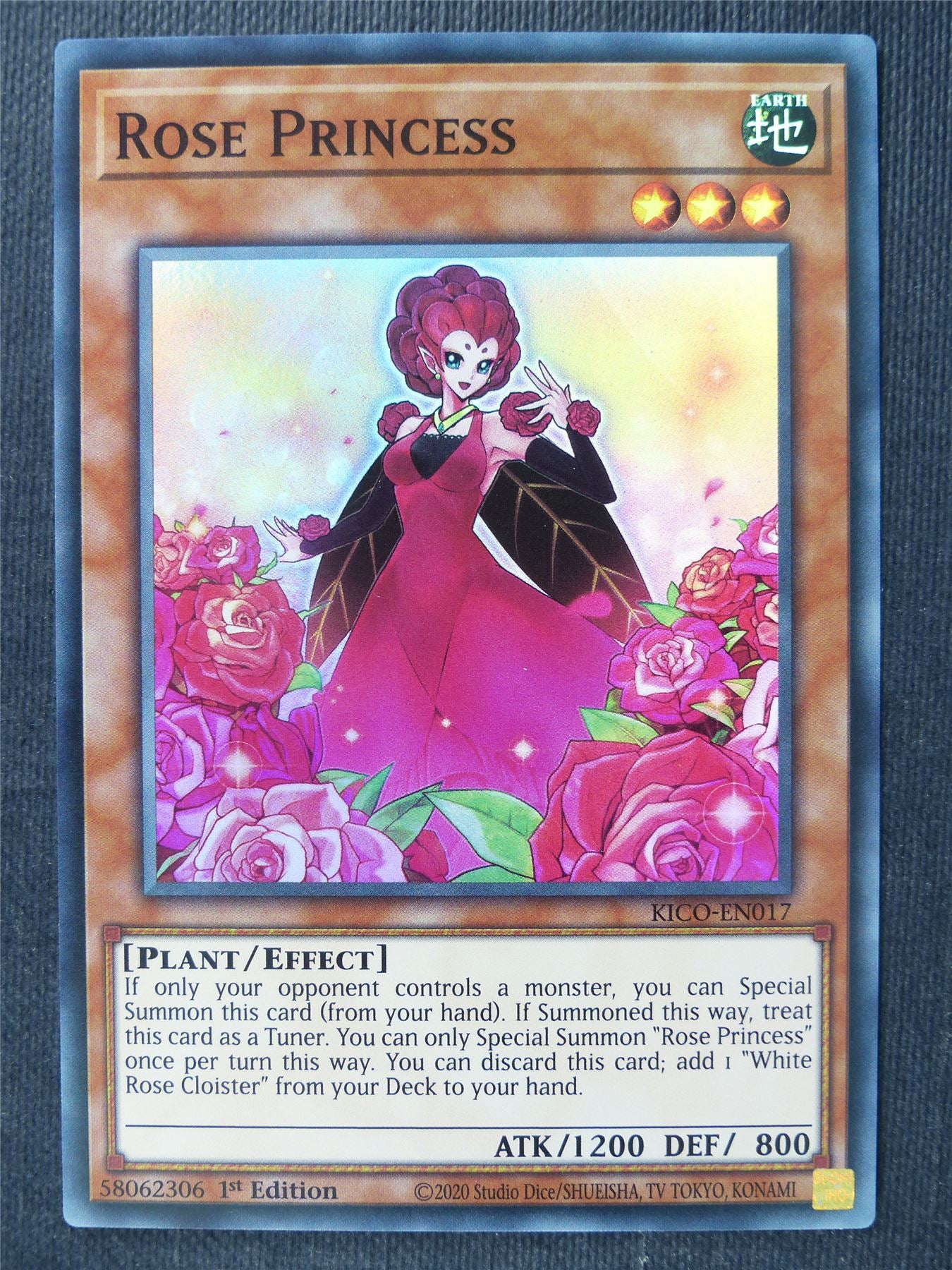 Rose Princess KICO Super Rare - 1st ed Yugioh Cards #376