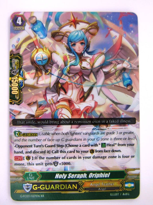 Vanguard Cards: HOLY SERAPH, ORIPHIEL G-FC03 RR # 14J34