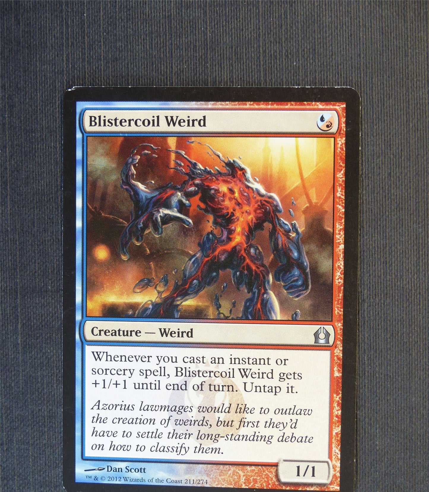 Blistercoil Weird - Mtg Magic Cards #4TF