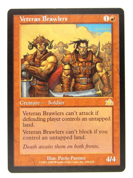 Mtg - VETERAN BRAWLERS - Played Rare
