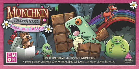 Munchkin Dungeon - Cute As A Button - Board Game #13U