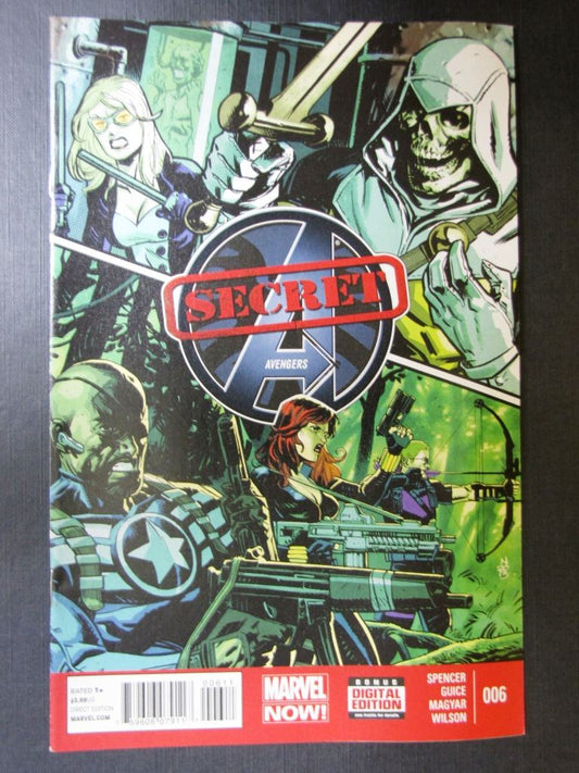 Secret Avengers #6 - Marvel Comics # 5C15